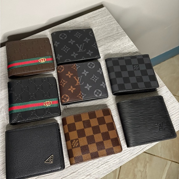 Men’s leather wallet lux design